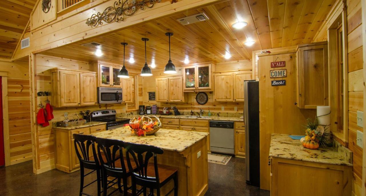 Shine On Harvest Moon W Bbq Villa Broken Bow Ngoại thất bức ảnh